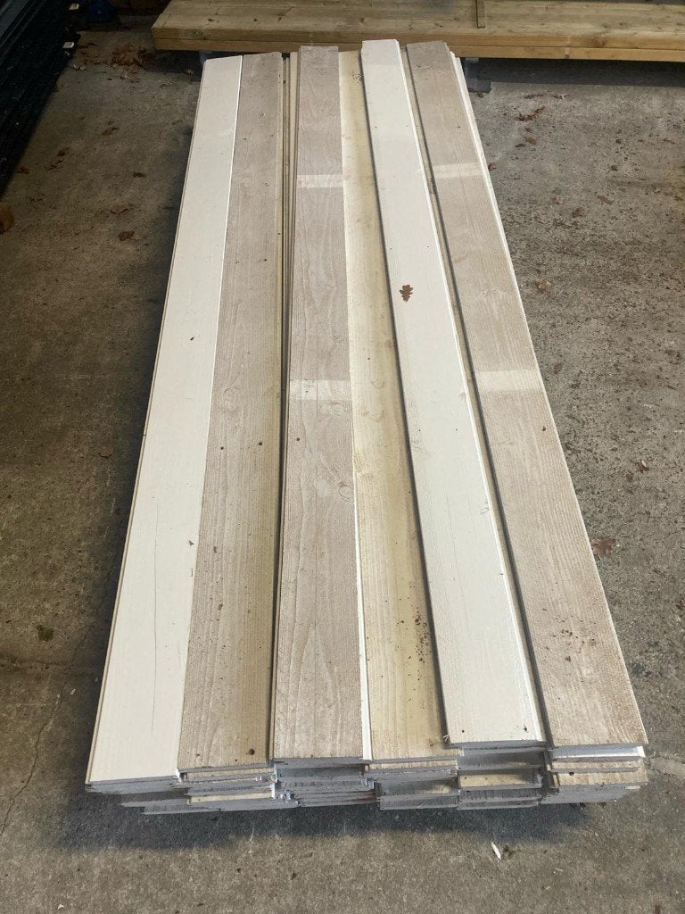Gegronde douglas profielplanken, Ophalen, Overige materialen, -, -