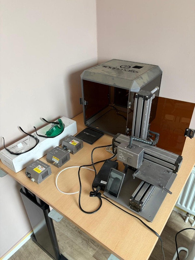 Snapmaker Original 3-in-1 3D Printer + Laser + CNC, Ophalen, Gebruikt, 3 of meer, Snapmaker