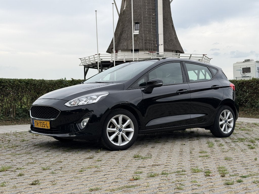 Ford Fiësta 1.1 70pk 5dr 2018 Zwart, Auto's, Voorwielaandrijving, Dealer onderhouden, Stof, 40 €/maand