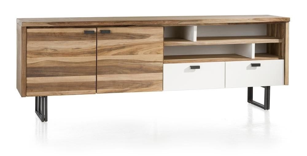 Dressoir, Tv-kast, kast van seeshamhout, Ophalen, Gebruikt, Stoer tijdloos, Teakhout