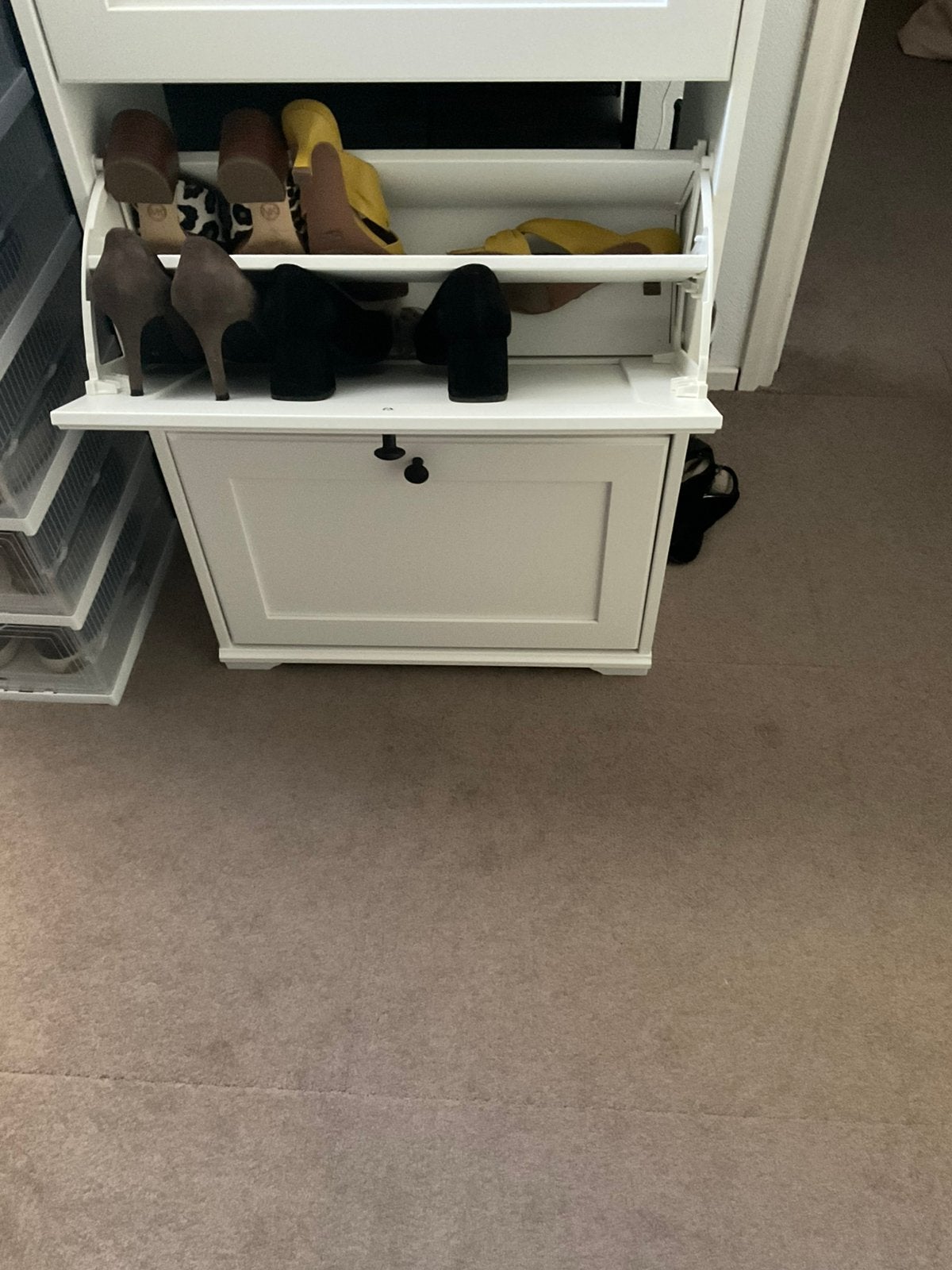 Schoenenkast ikea nieuwstaat, Huis en Inrichting, Ophalen, Zo goed als nieuw