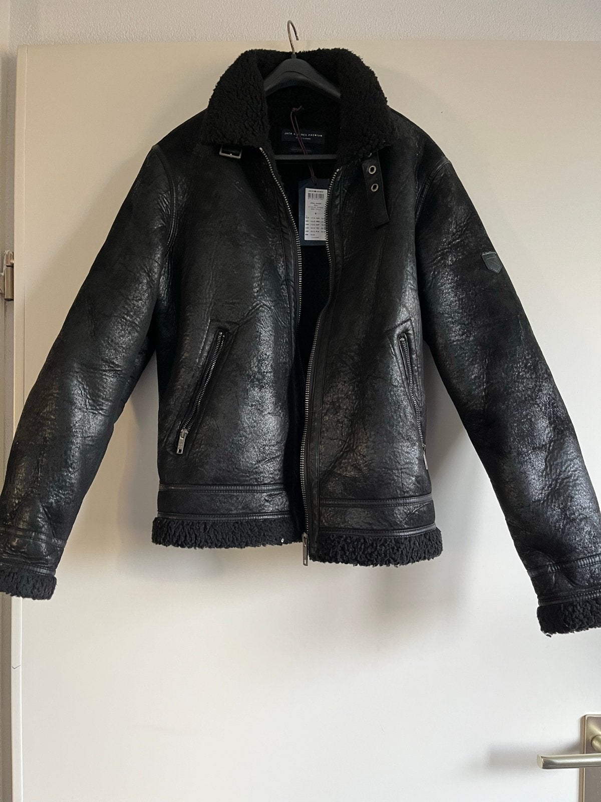 Jack & Jones Premium JPRAL JACKET Zwart Maat S, Ophalen, Nieuw, Maat 46 (S) of kleiner, Zwart