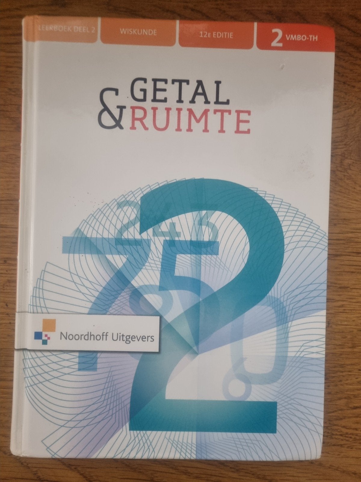 Getal & Ruimte Leerboek 2 vmbo-t/havo deel 2 Wiskunde, VMBO, Wiskunde A, Ophalen of Verzenden, Zo goed als nieuw