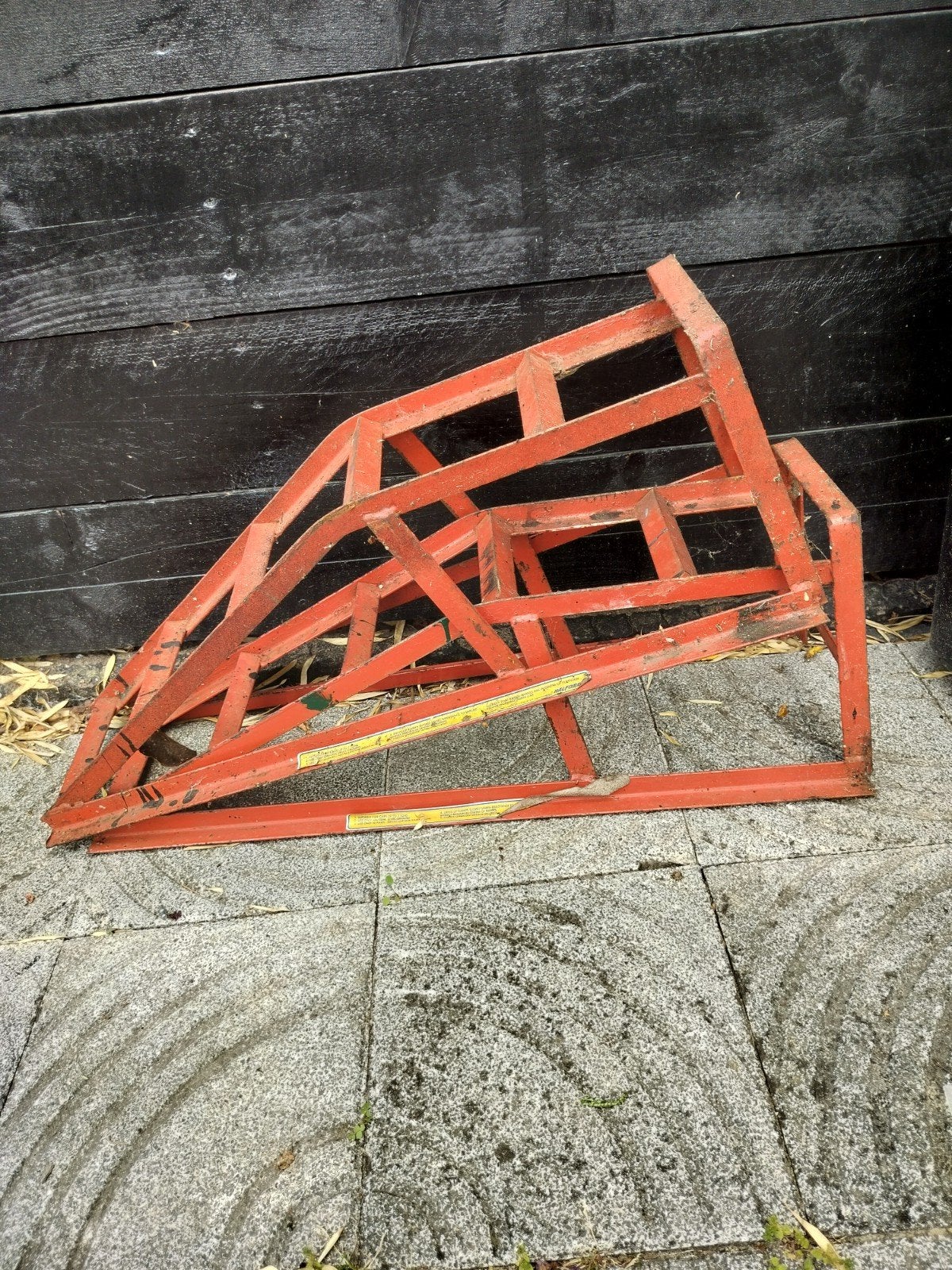 Stalen autobruggen - Set van 2, mag weg voor €25,- allebei ., Ophalen of Verzenden