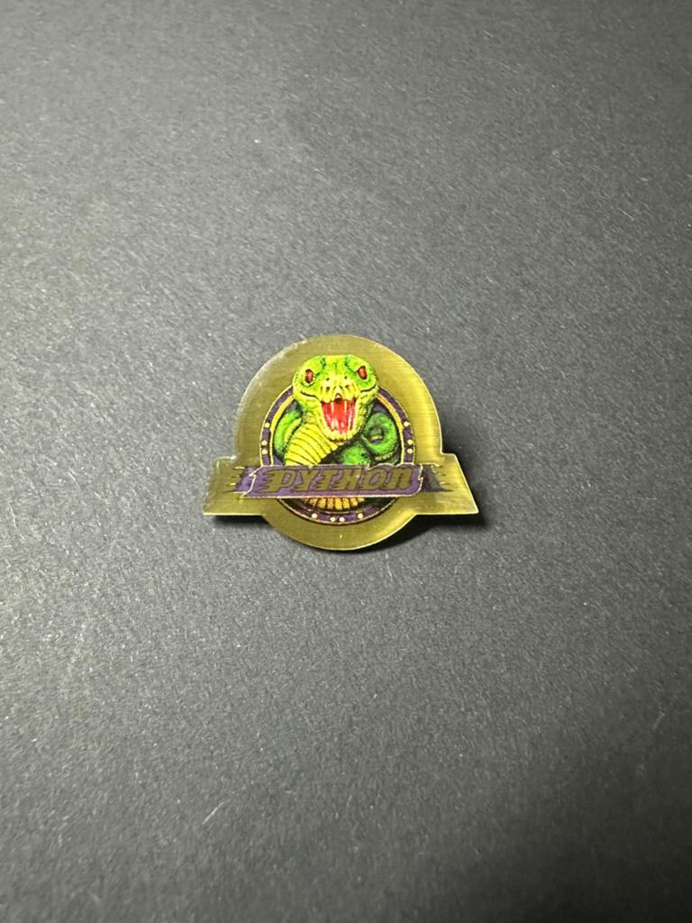 Efteling pin Python, Verzamelen, Efteling, Ophalen of Verzenden, Zo goed als nieuw, Button of Speldje