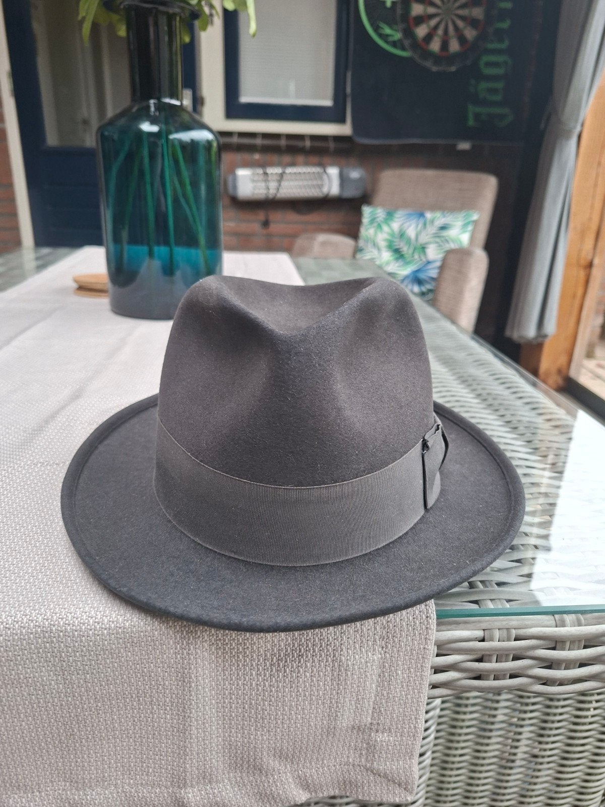 Mossant fedora hoed, Mossant, Verzenden, Hoed, 58 of 59 cm (L, 7¼ of ⅜ inch)