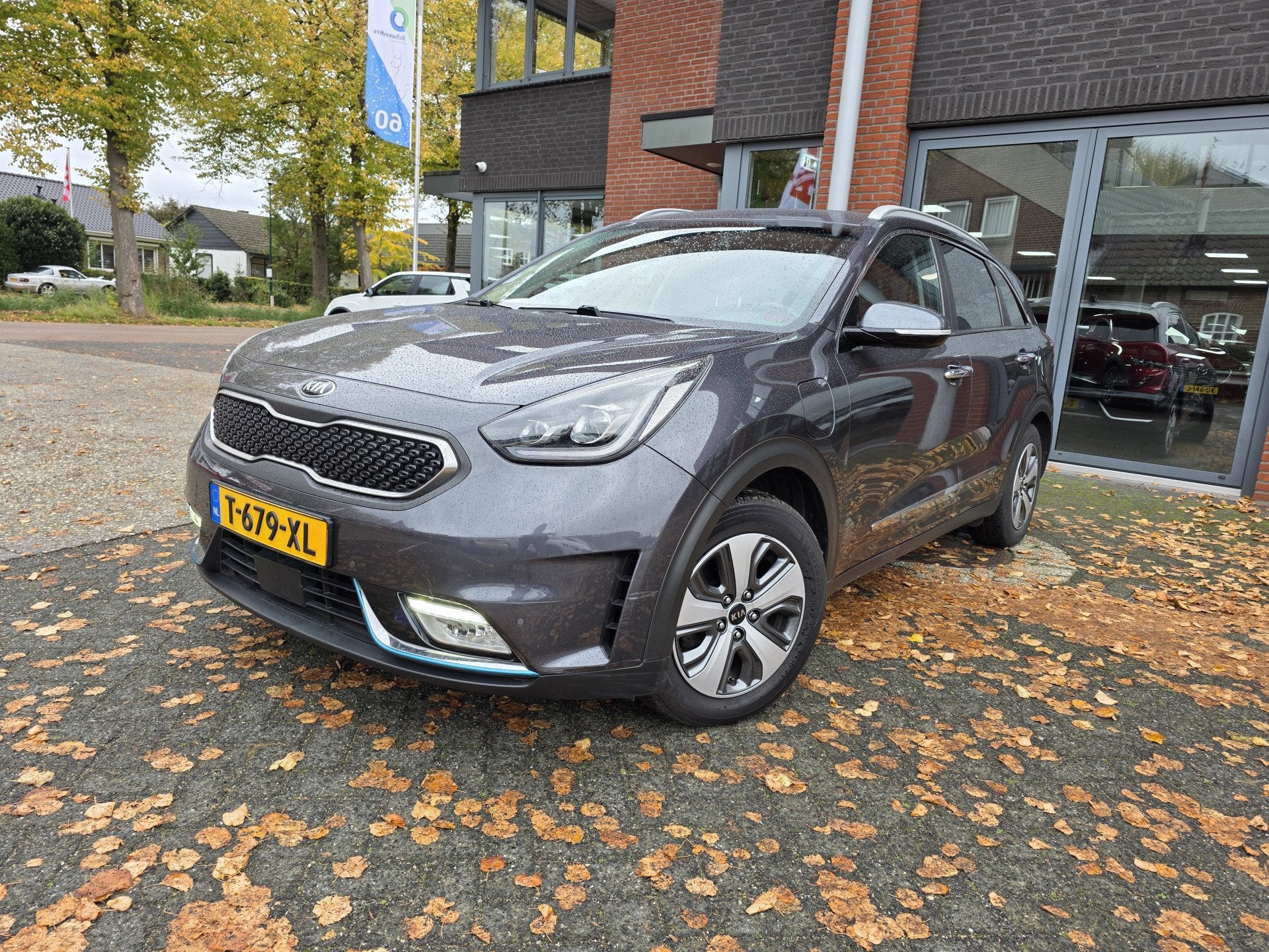 Kia Niro 1.6 GDi PHEV DynamicPlusLine | Achteruitrijcamera |, Auto's, 12 maanden, 77 km/l, Euro 6, Leder