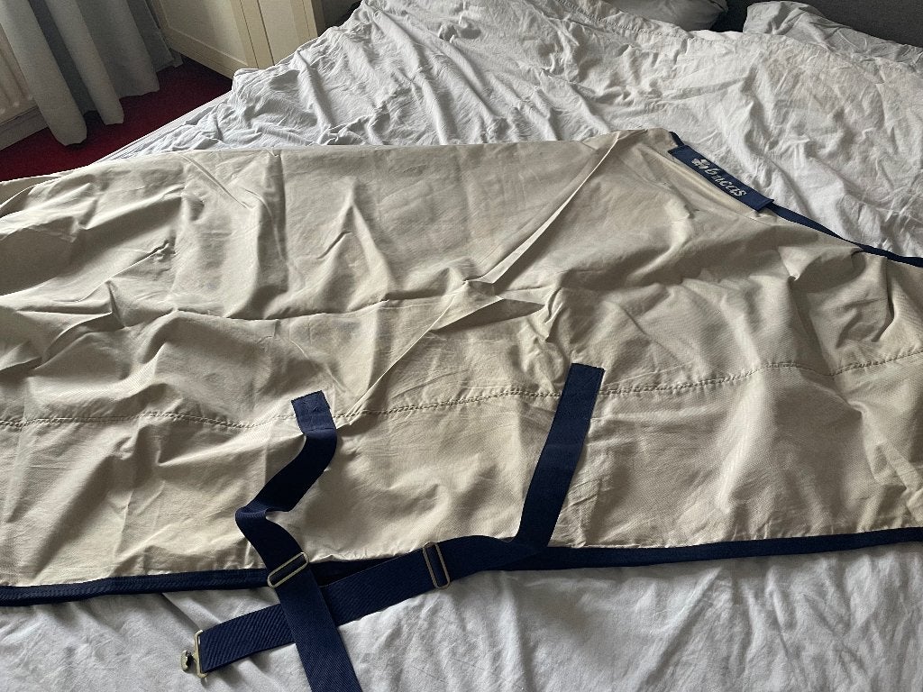 Bucas Sun Shower deken, Dieren en Toebehoren, Gebruikt, 0 g, Zilver, Deken