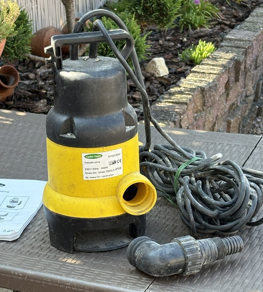 Dompelpomp, Tuin en Terras, Ophalen, Gebruikt, Elektrisch, Dompelpomp