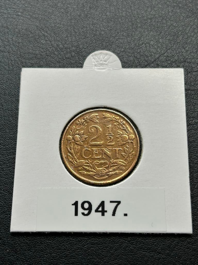 2,5 cent 1947 Curaçao, Verzenden