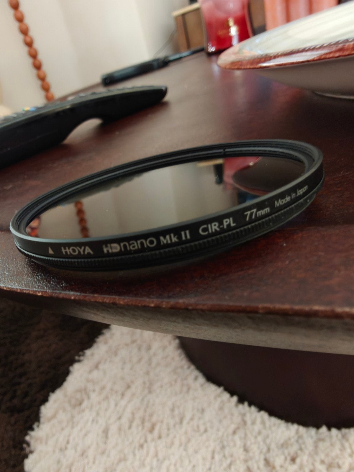 Hoya HD Nano MK II circulair polarizer 77mm, Polarisatiefilter, Slim profiel, Ophalen of Verzenden, Zo goed als nieuw