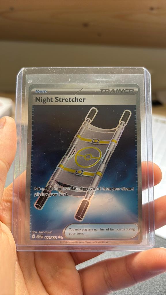 Night stretcher 173/132, Ophalen, Zo goed als nieuw, Losse kaart, Foil