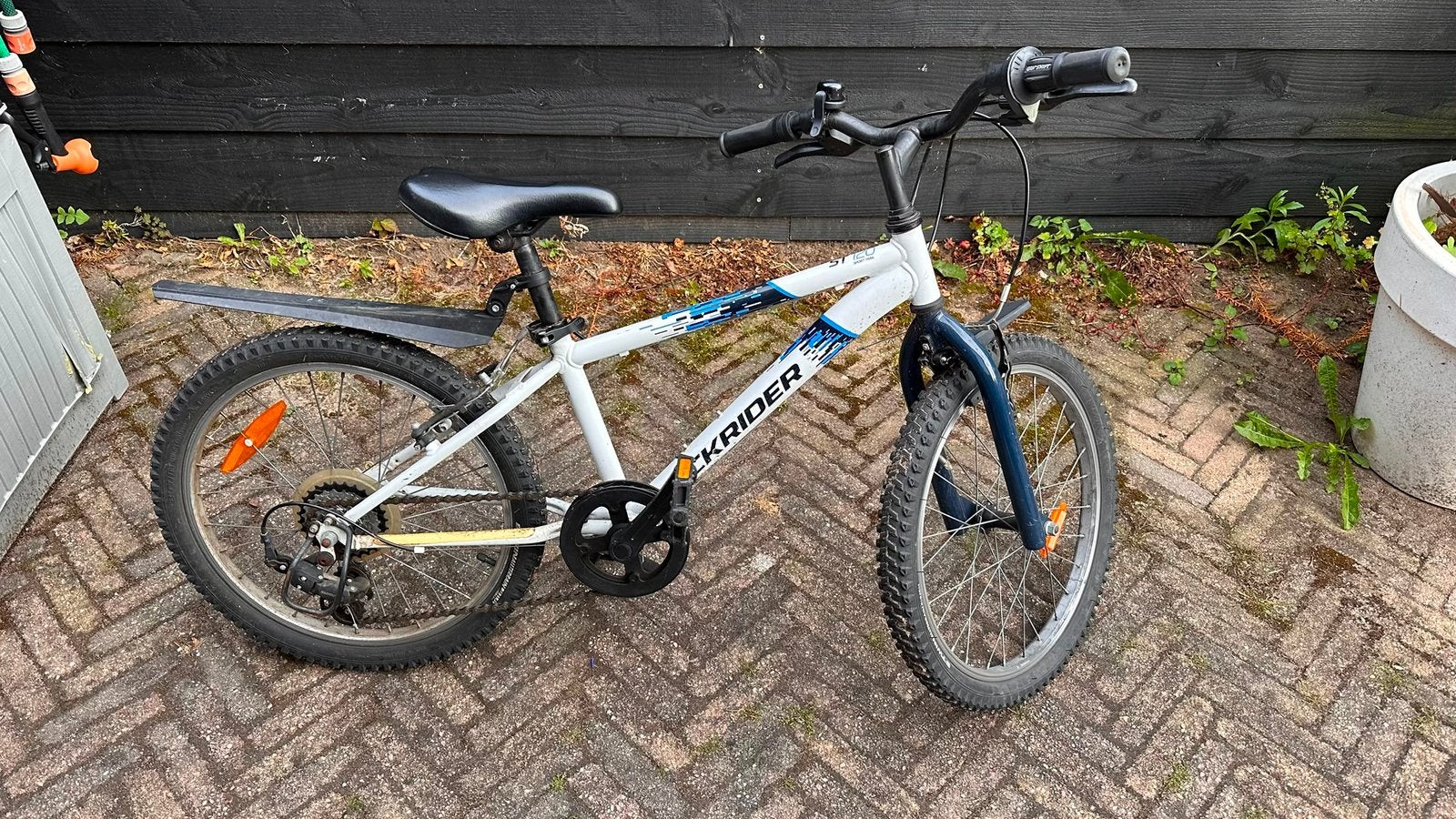 Rockrider ST 120 Mountainbike - 20 inch - 6-9 jaar, Fietsen en Brommers, Ophalen, Gebruikt, Velgrem, Versnellingen