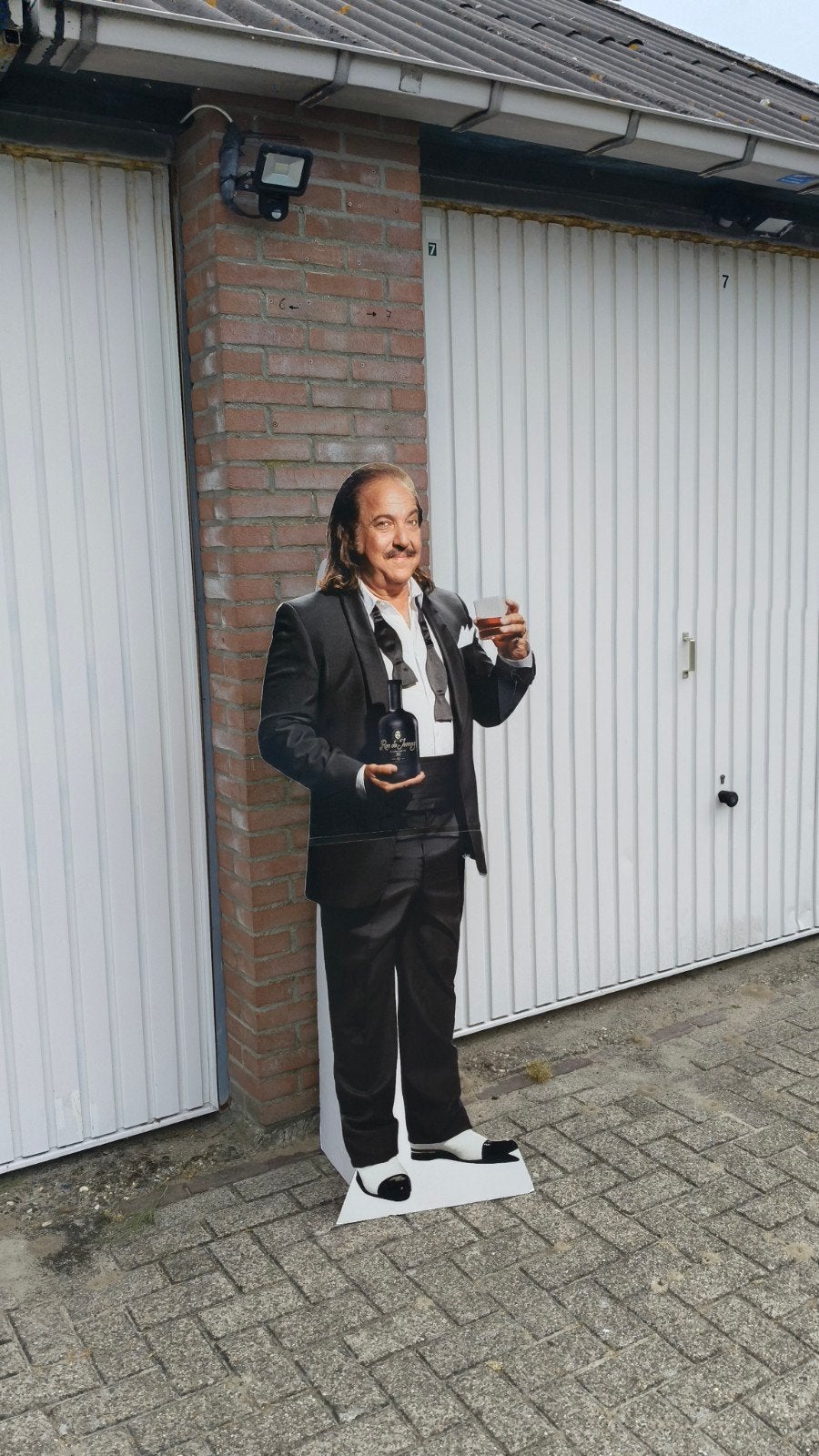 Levensgroot kartonnen display Ron Jeremy 170cm., Ophalen, Foto of Kaart