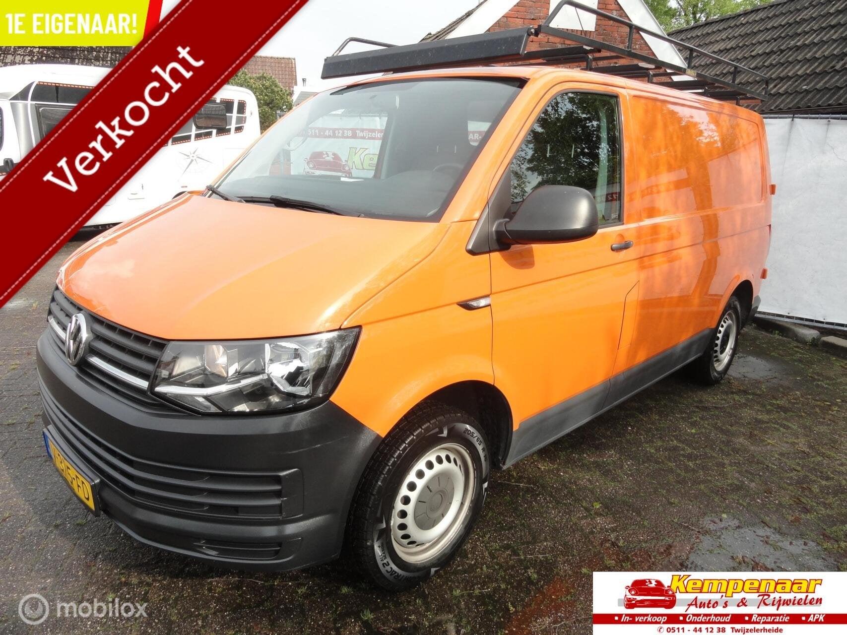 Volkswagen Transporter 2.0 TDI L1H1 Comfortline, Auto's, Bestelauto's, Gebruikt, Euro 6, 4 cilinders, Volkswagen