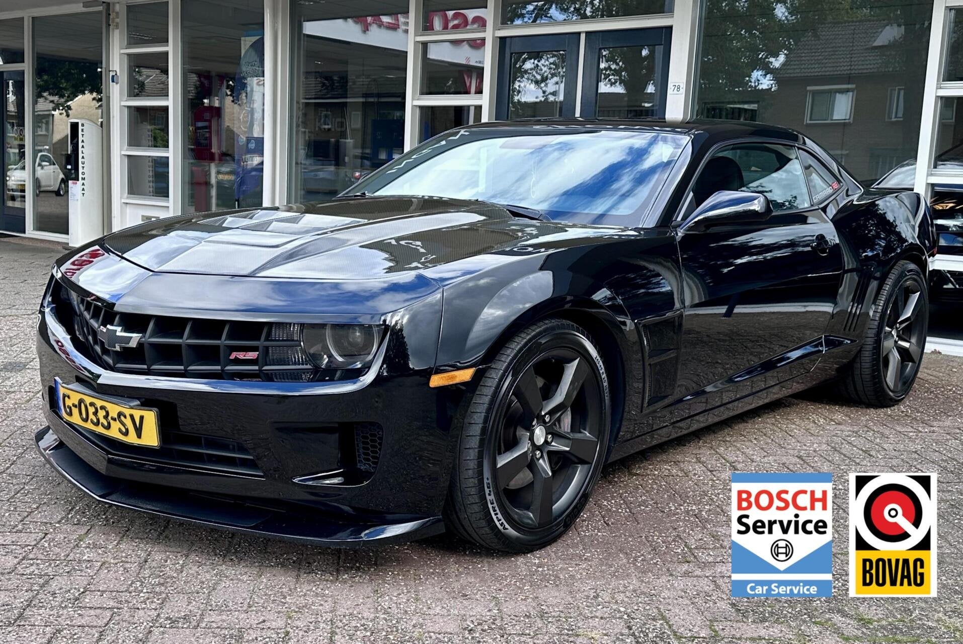 Chevrolet Camaro 3.6 V6 Camera, Leer, Navi.., Auto's, Euro 5, Gebruikt, Camaro, 4 stoelen