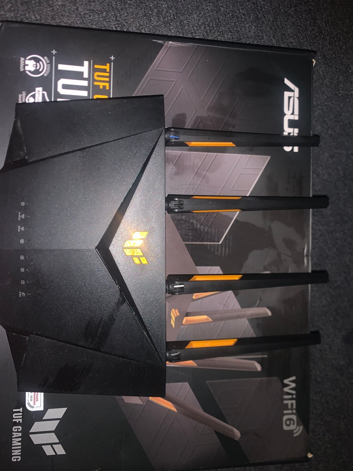 Asus tuf gaming Ax4200 gaming router, Computers en Software, Desktop Pc's, Ophalen of Verzenden, Zo goed als nieuw