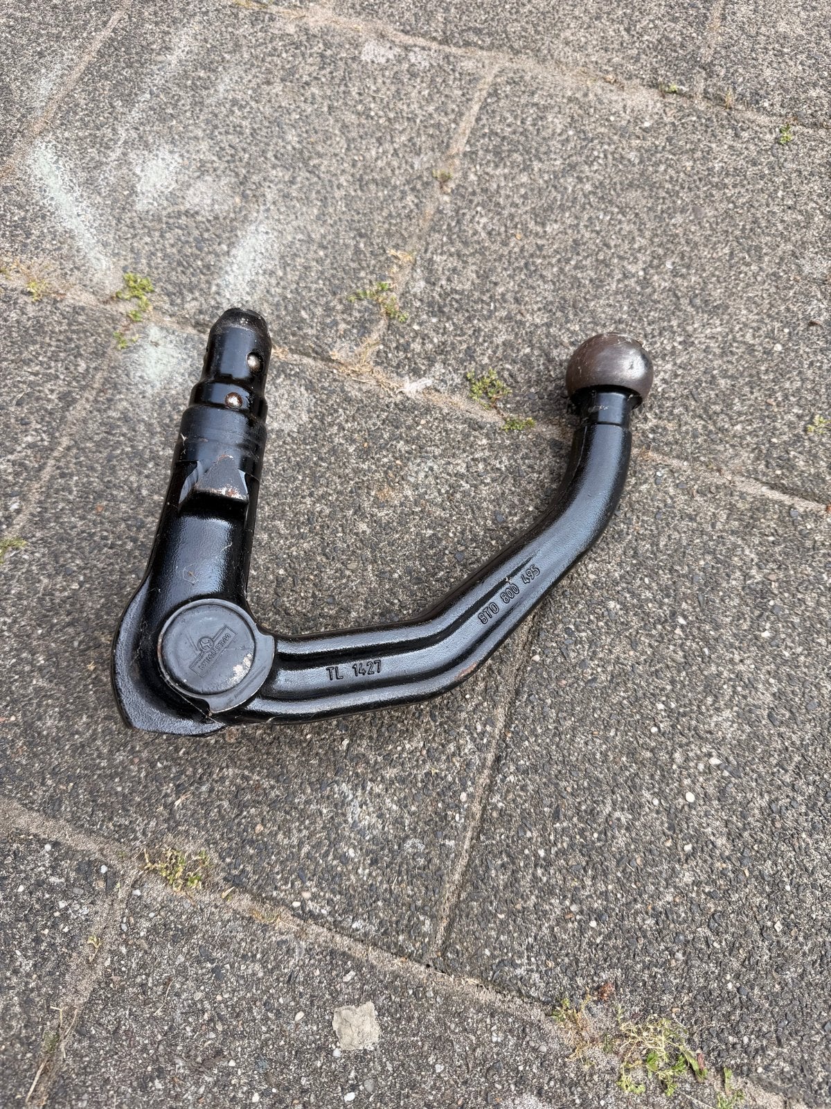 Trekhaak Mercedes A250e W177 afneembaar, Ophalen, Gebruikt