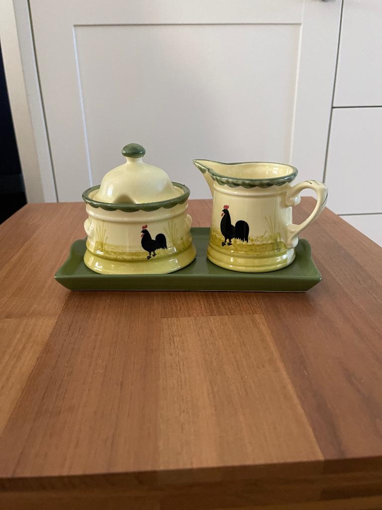 Zeller melk en suiker setje, Ophalen, Zo goed als nieuw, Overige stijlen, Overige typen