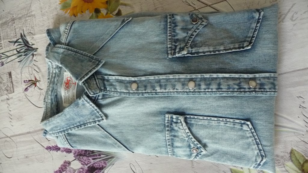 Nieuw Spijkerblouse Replay - M, Blauw, Nieuw, Replay, Halswijdte 39/40 (M)