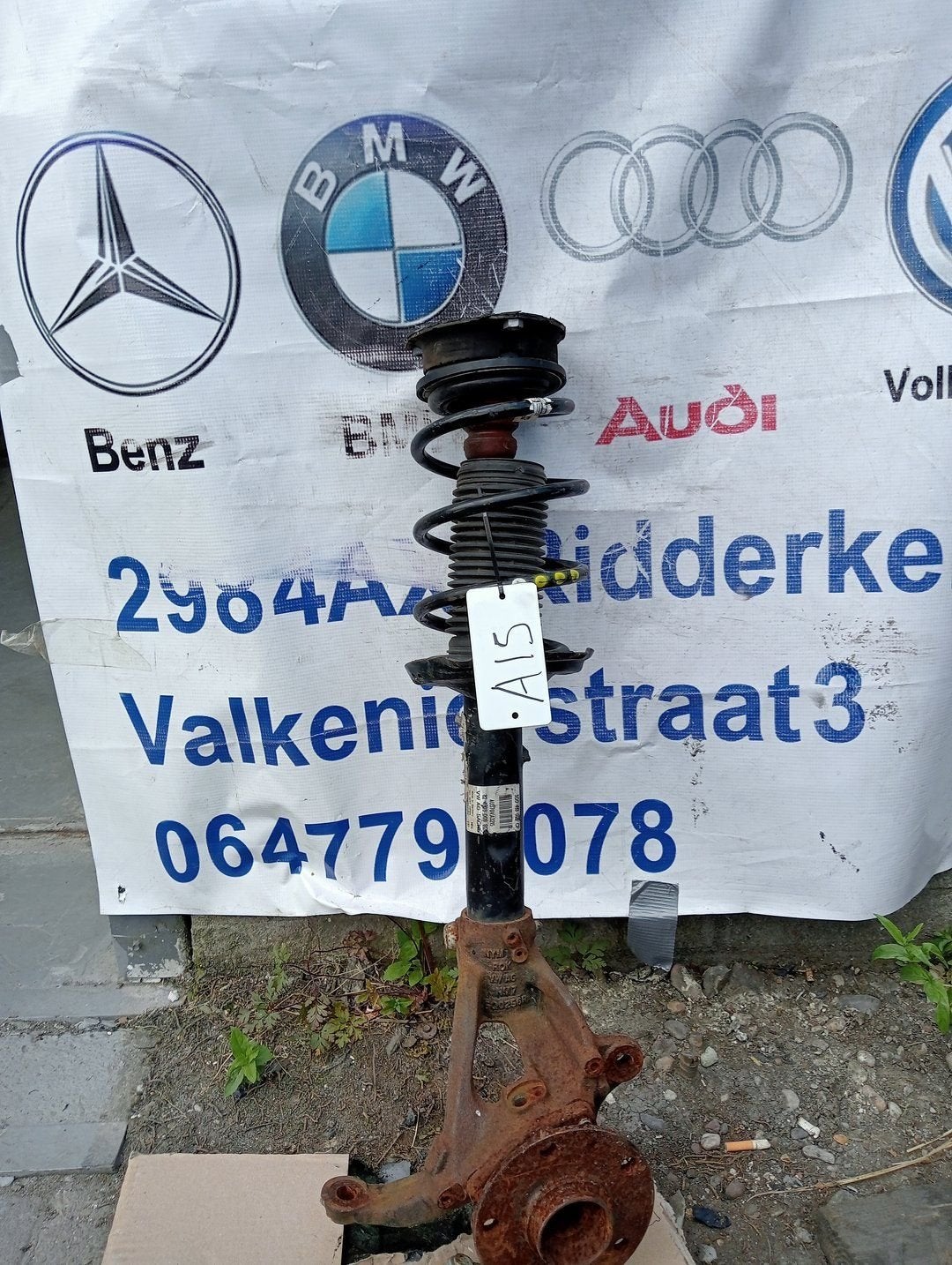 Veerpoot links Audi A3 8V Limo 5Q0413023CP, Gebruikt, -, -, -
