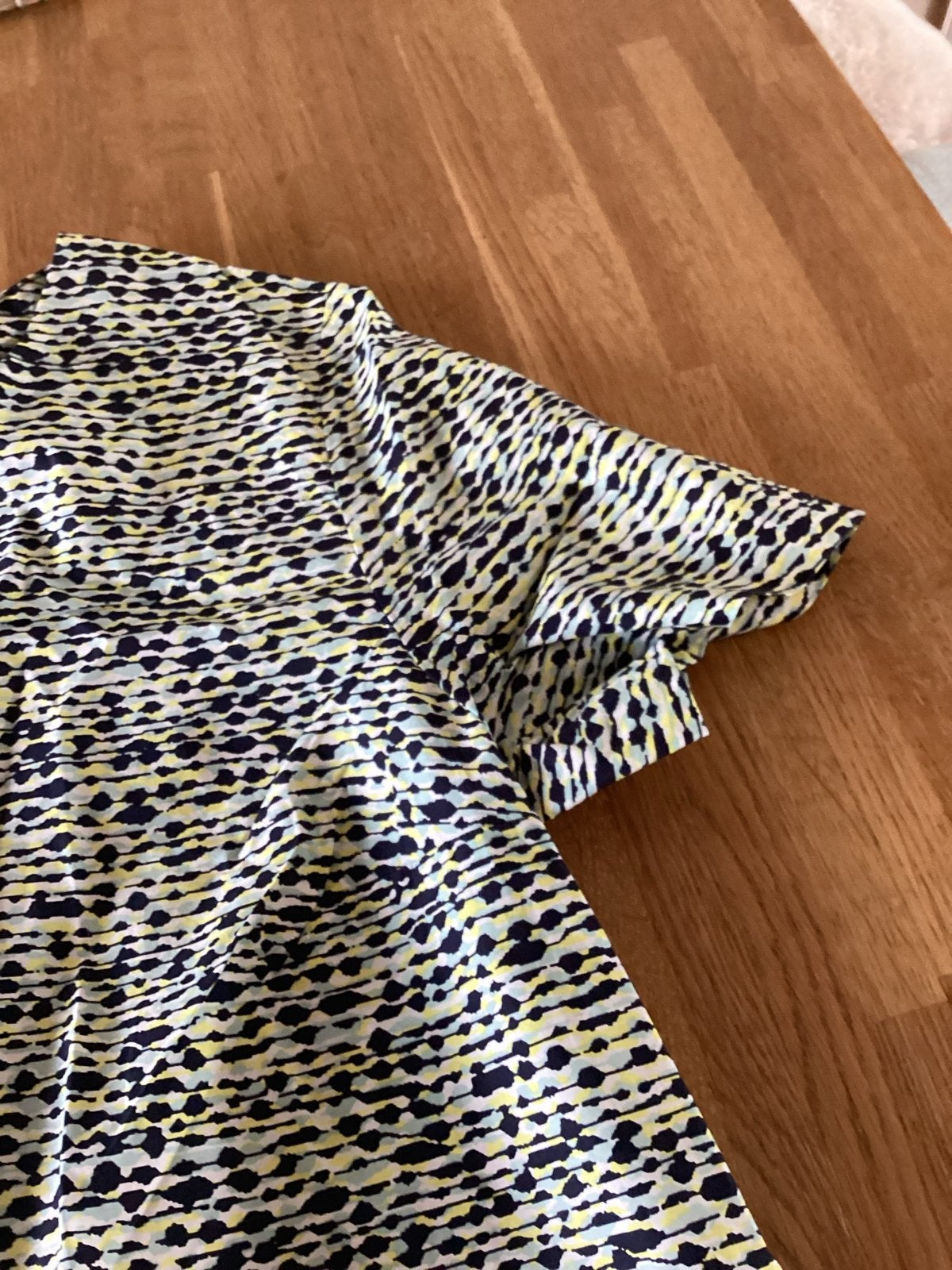 COS jurk met unieke print - Maat M/L, Maat 38/40 (M), Meerkleurig, Ophalen of Verzenden, Zo goed als nieuw