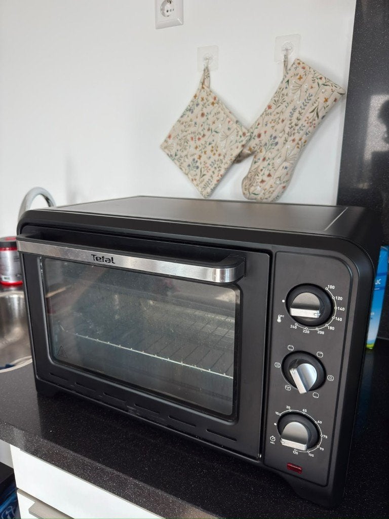 Tefal Optimo mini oven (black) — great condition, Witgoed en Apparatuur, Minder dan 45 cm, Gebruikt, Minder dan 45 cm, Oven