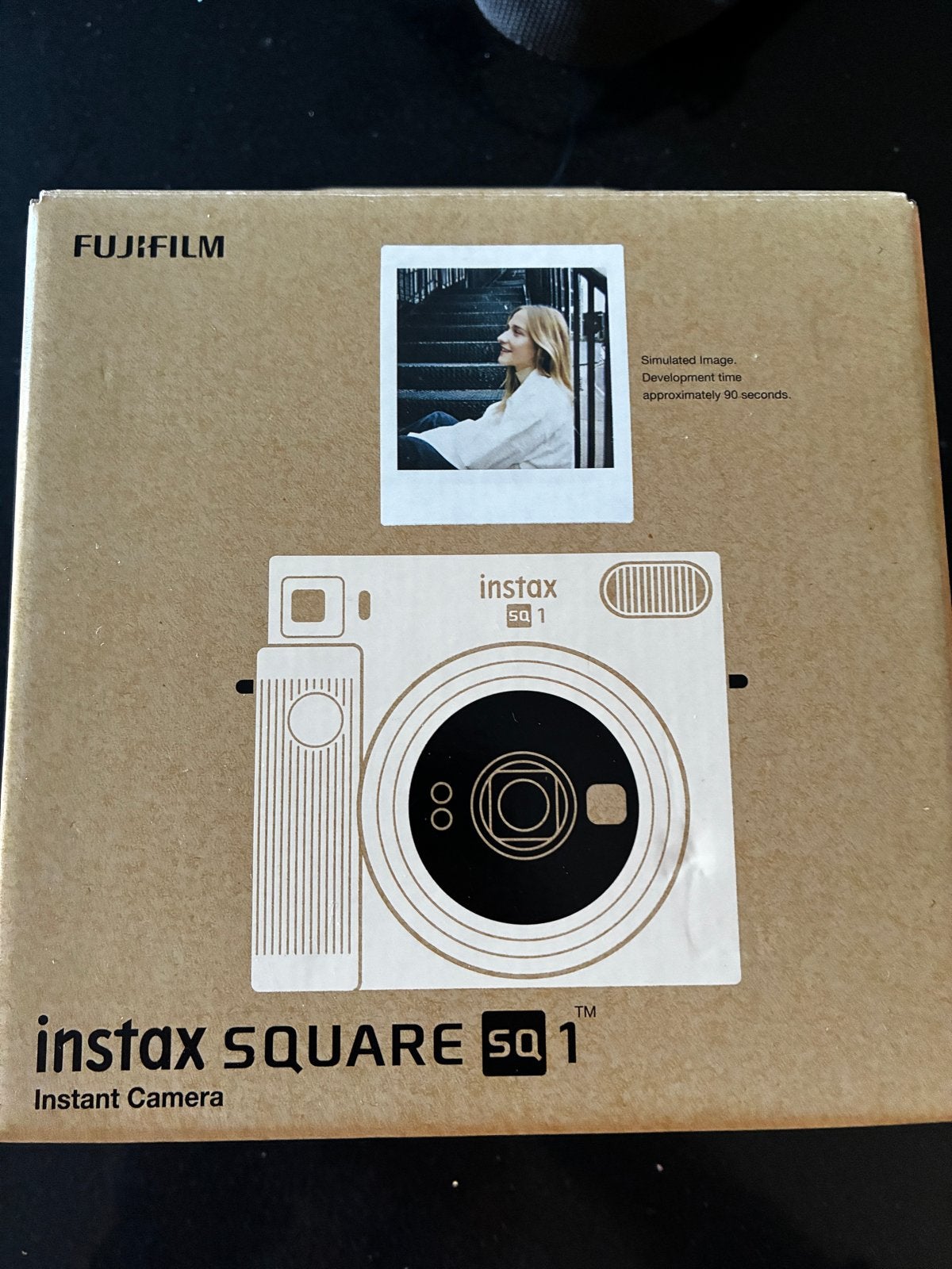 Fujifilm Instax Square SQ1 Instant Camera - Chalk White, Ingebouwde flitser, Nieuw, Instant camera, Ophalen of Verzenden