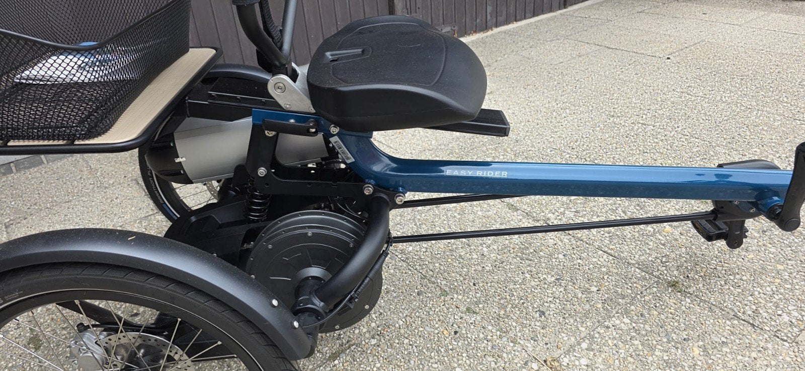 Van Raam Easy Rider driewieler met elektrische ondersteu, Ophalen, Nieuw, Schijfrem, Van Raam