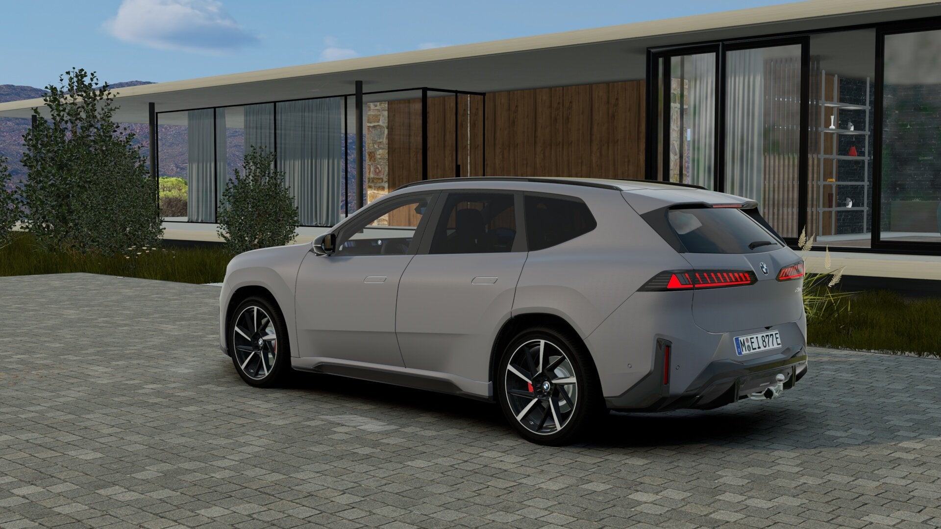 BMW iX3 40 eDrive M Sport / Trekhaak / M Sportstoelen / Park, Automaat, Achterwielaandrijving, Zwart, Automatische klimaatregeling