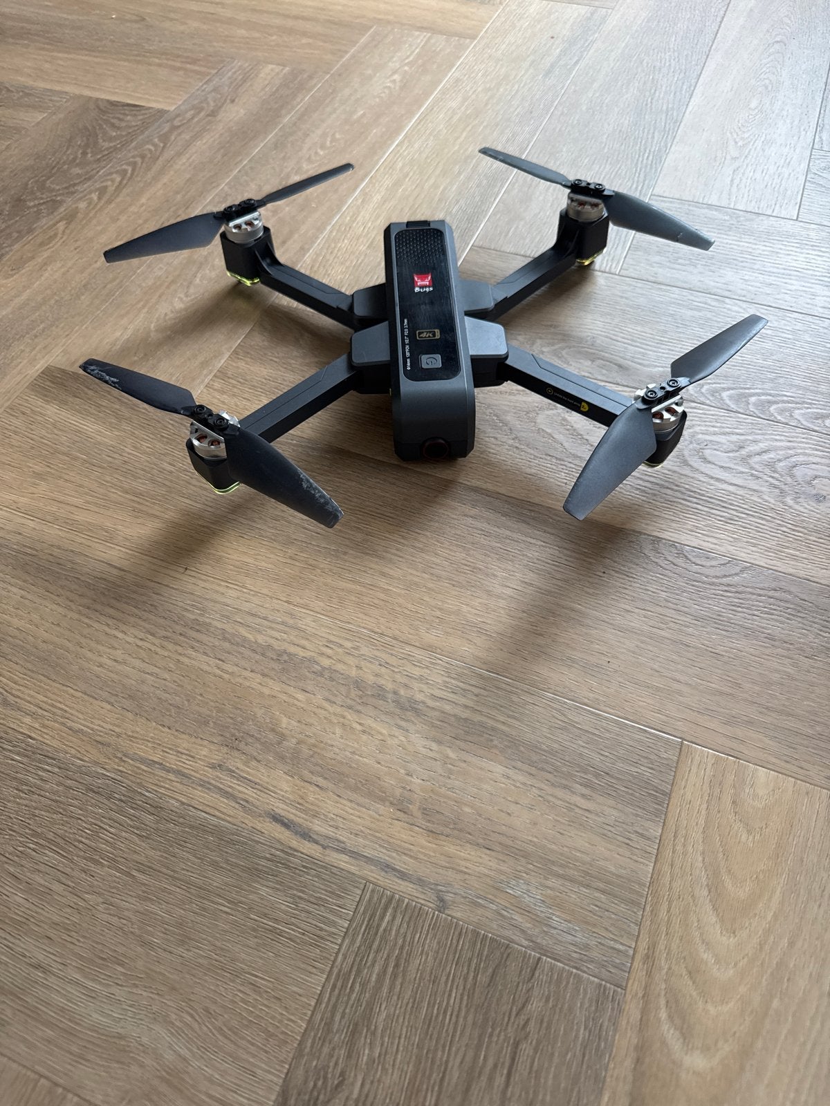 Bugs 4K Drone met afstandsbediening en extra accu, 250 tot 900 gram, Cameradrone, Return to Home, Overige merken