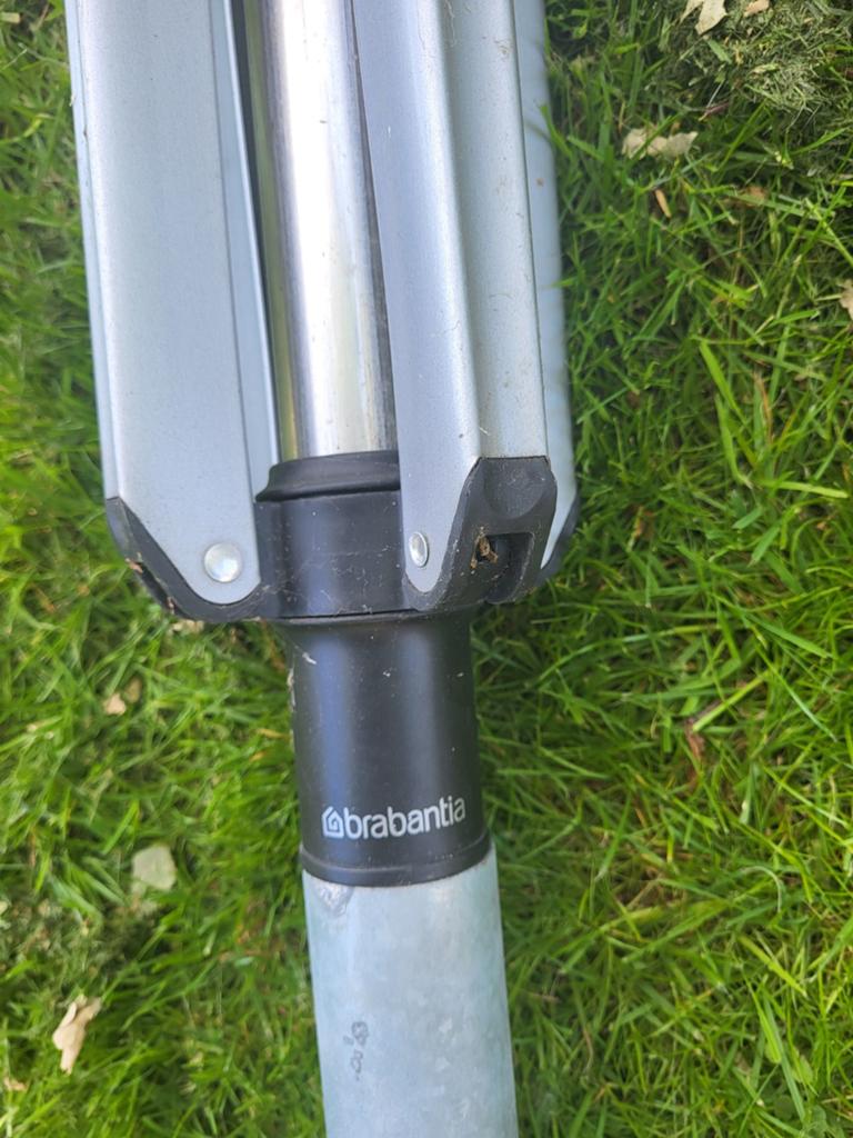 Lichtgewicht Brabantia droogmolen 50m met standaard, Tuin en Terras, Droogmolens en Wasrekken, Ophalen