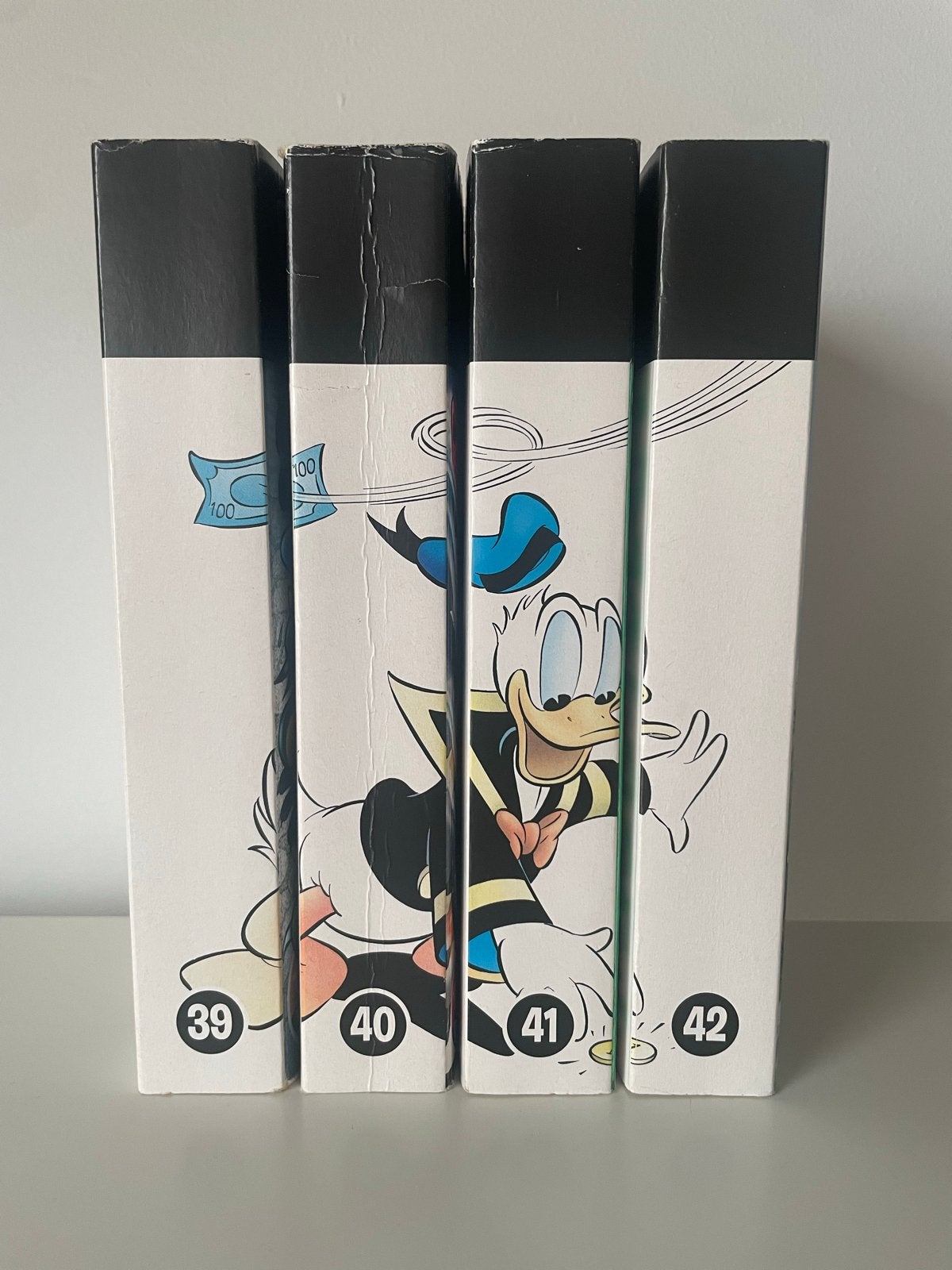 Donald Duck Thema Pockets 39-42, Meerdere stripboeken, Ophalen of Verzenden, Zo goed als nieuw