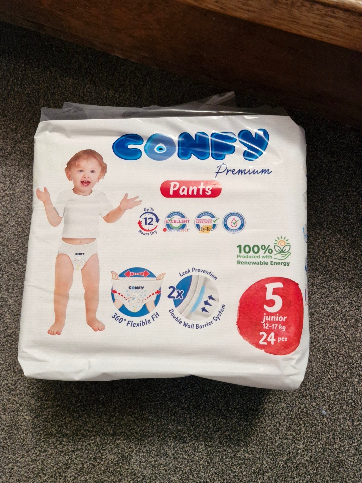 CONFY Premium Luierbroekjes Maat 5, Kinderen en Baby's, Ophalen of Verzenden, Nieuw