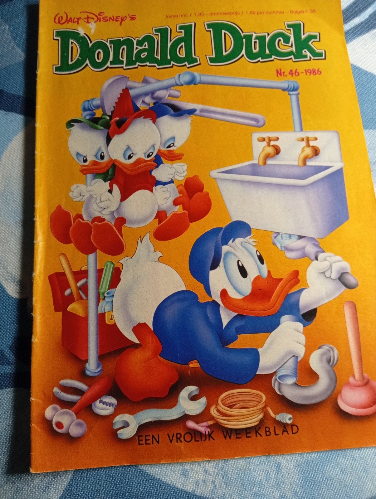 Donald Duck Weekblad Nr. 46-1986 - Een Vrolijk Weekblad, Boeken, Ophalen of Verzenden, Gelezen, Overige typen