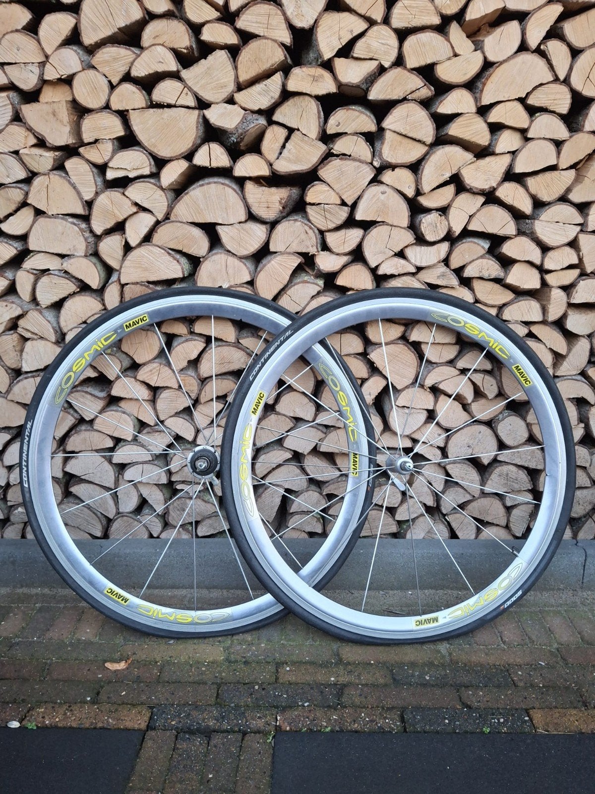 Mavic racewielen cosmic 6600, Gebruikt, Aluminium, Meer dan 20 versnellingen, 53 tot 57 cm