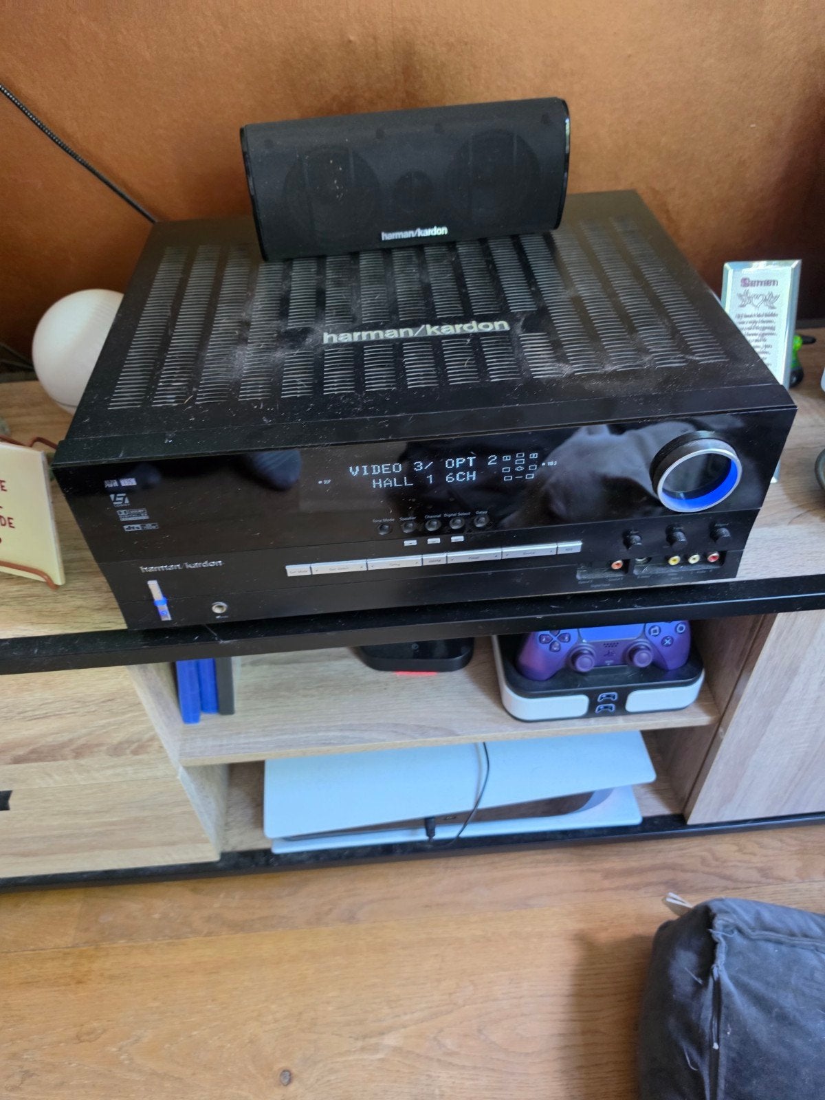 Harman Kardon Complete Set - Subwoofer, Receiver & Speaker, 70 watt of meer, Ophalen, Overige merken, Gebruikt