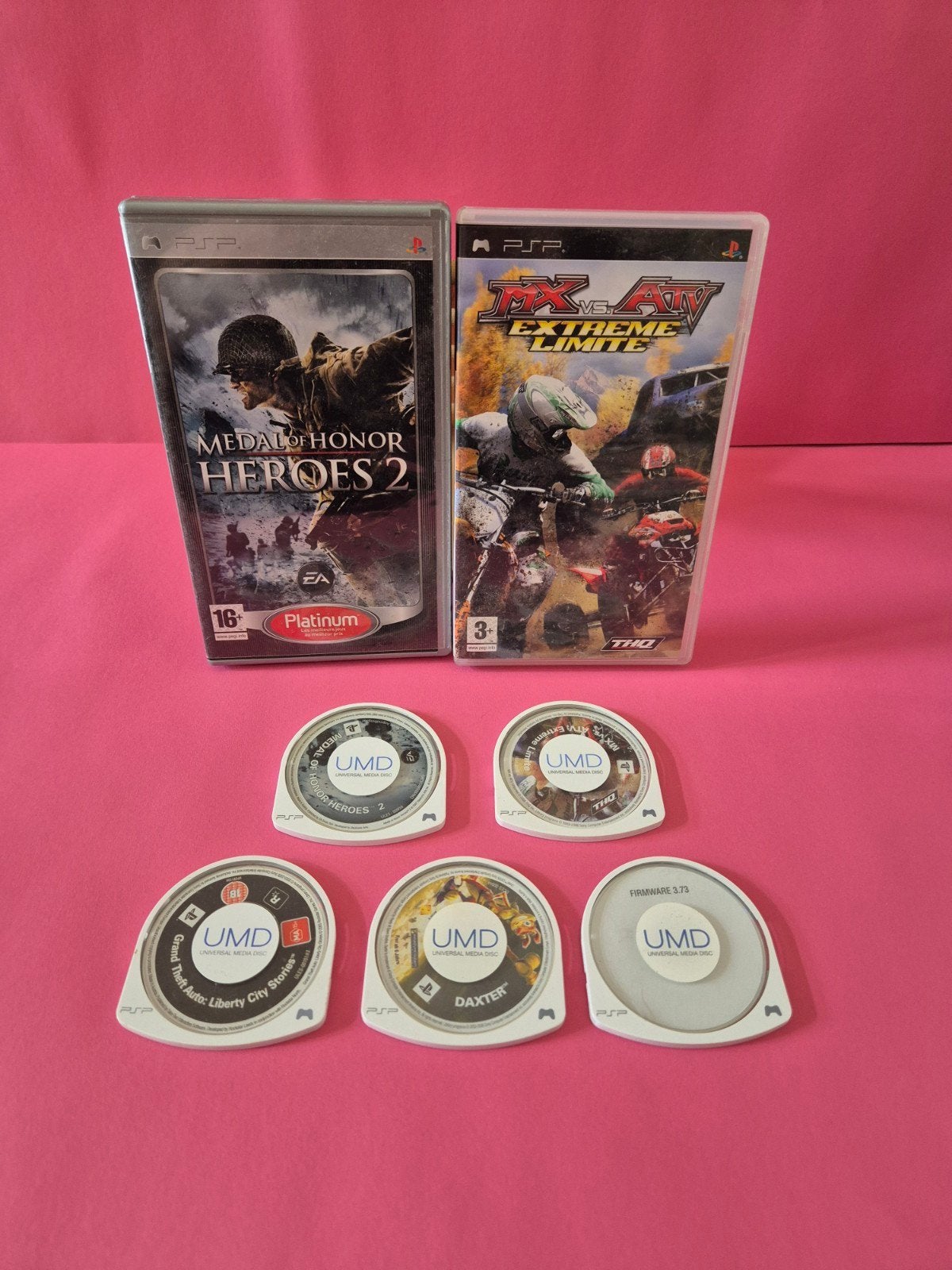 PSP Games: Medal of Honor, MX vs ATV, GTA, Daxter, Gebruikt, Verzenden, Sony Interactive Entertainment Europe Ltd, 10 Great Marlborough Street, London, W1F 7LP, UK