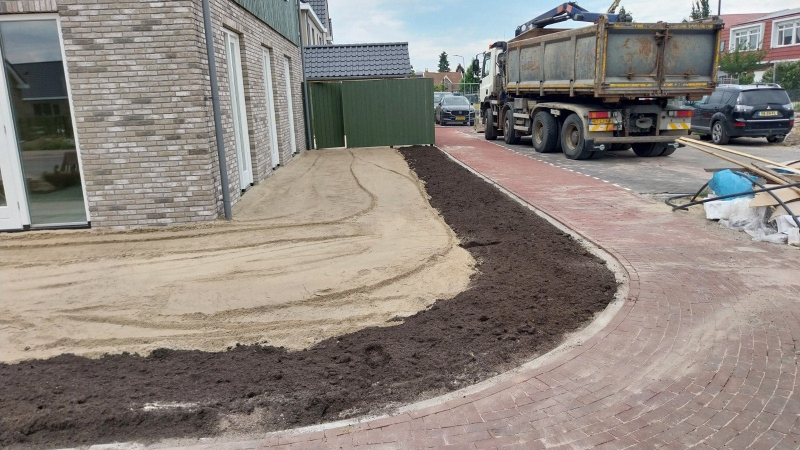 zand/grond puin groenafval afvoeren knijperauto afgraven., Ophalen of Verzenden, Overige typen