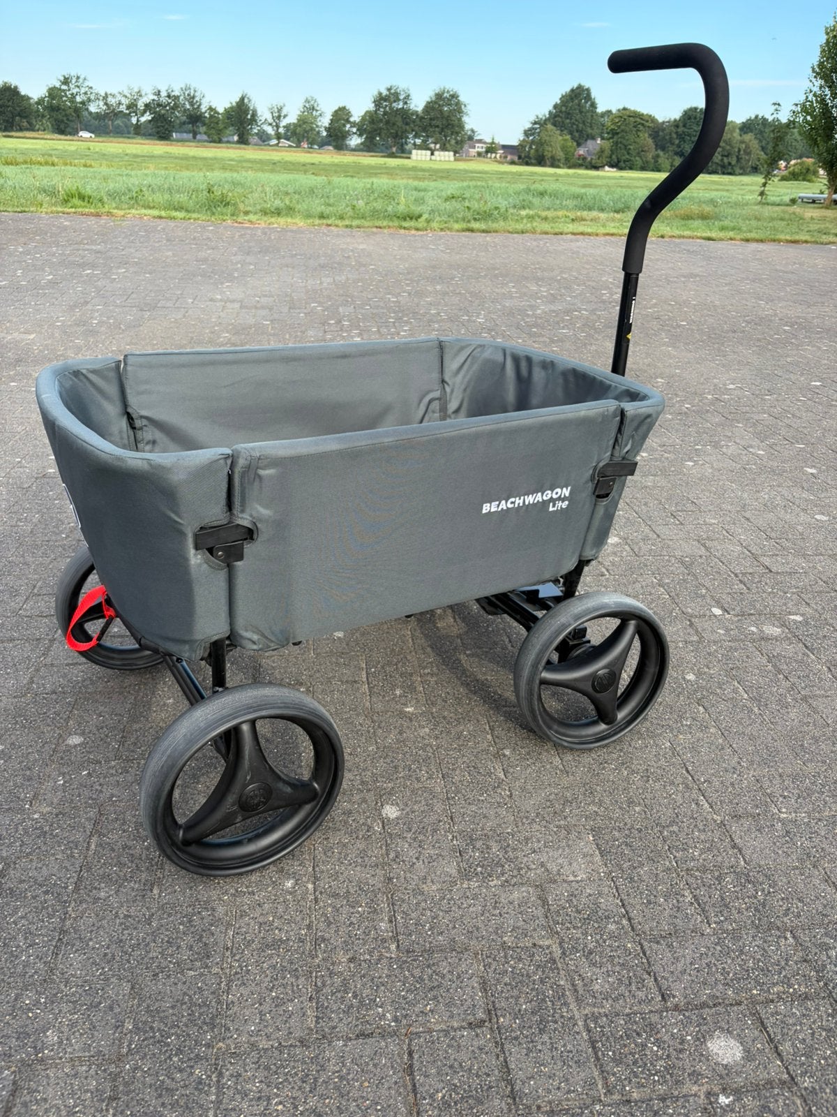 Beach Wagon Bolderkar LITE - 80KG - Donkergrijs, Ophalen of Verzenden, Opvouwbaar, Zo goed als nieuw