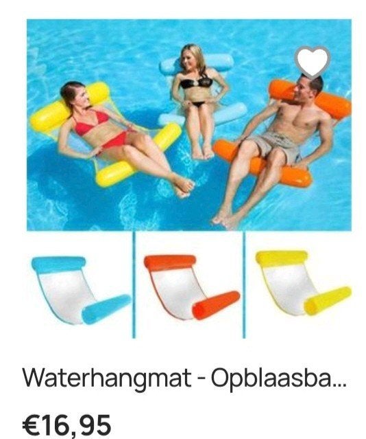 Hangmat nieuw ongeopend verpakking, Ophalen, Nieuw