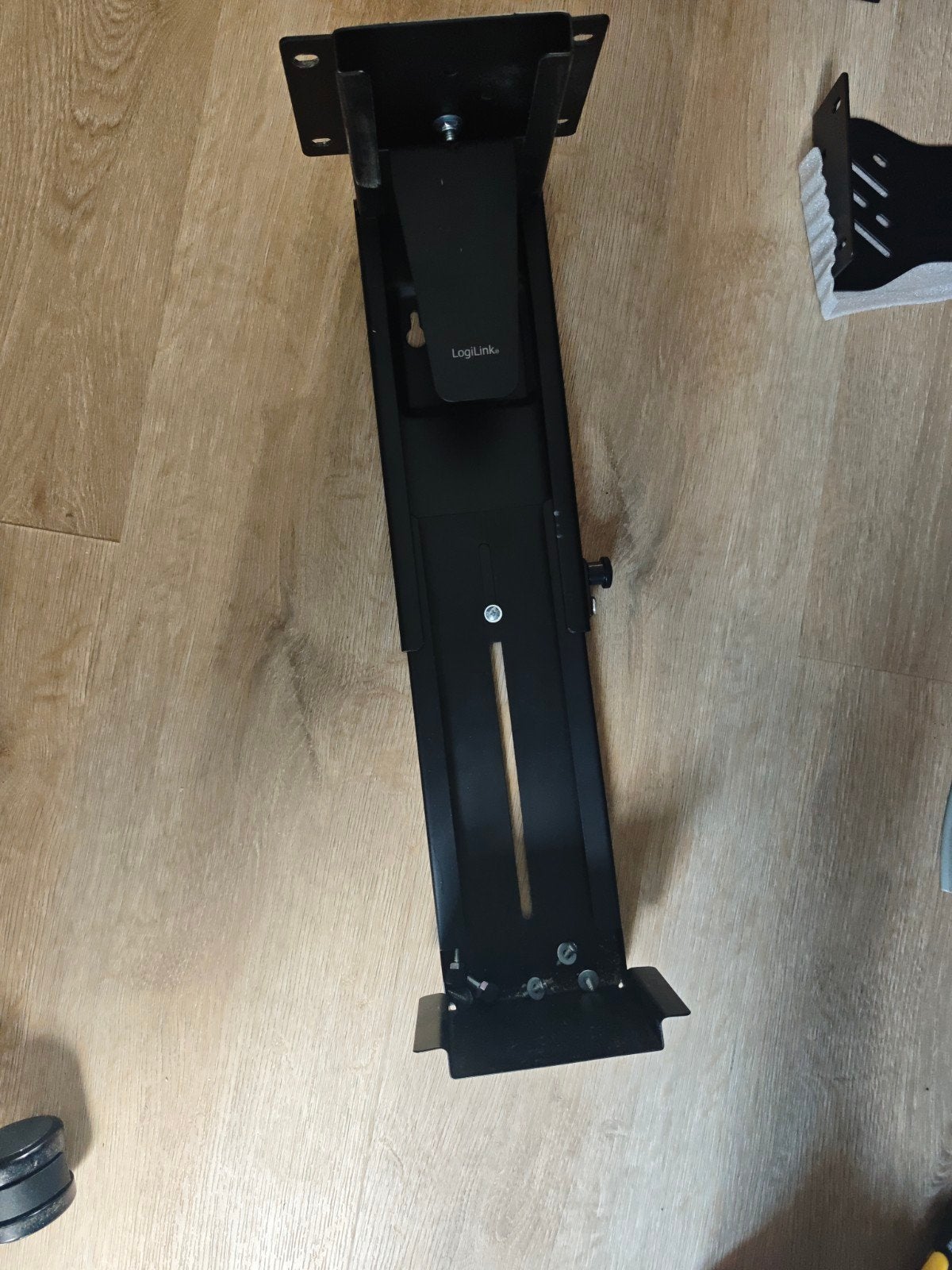 LogiLink E00005 CPU/PC Houder - Zwart, Ophalen, Gebruikt, LogiLink, In diepte verstelbaar