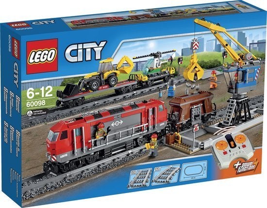 Lego 60098 City Zware Goederen Vrachttrein nieuw verzegeld, Ophalen, Compleet, City, Lego