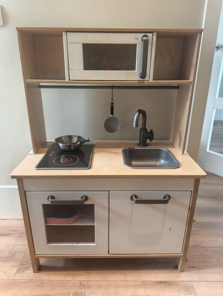 Kinder Speel keuken, Ophalen, Gebruikt, Hout, Speelkeuken