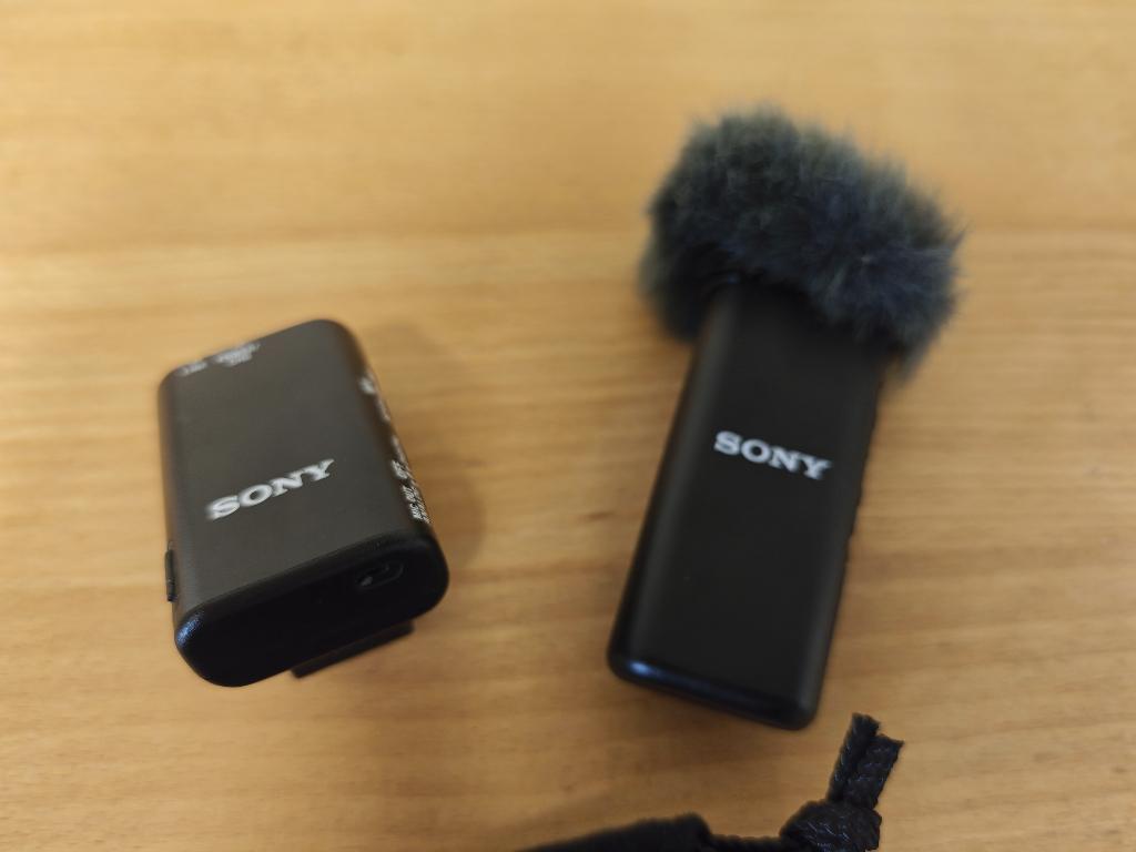 Sony ECM-W2BT draadloze microfoon, Ophalen, Zo goed als nieuw, Sony, Externe microfoon