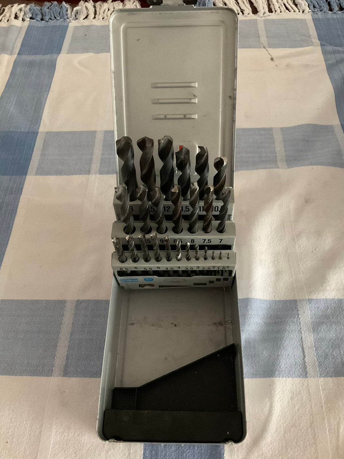 Boren set, Ophalen, Gebruikt