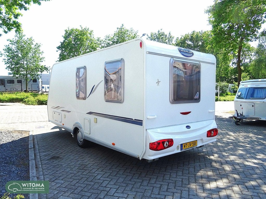 Caravelair Osiris 480 Mooie uitvoering, Caravans en Kamperen, Caravans, Rondzit, Tot en met 2, Bedrijf, Kachel