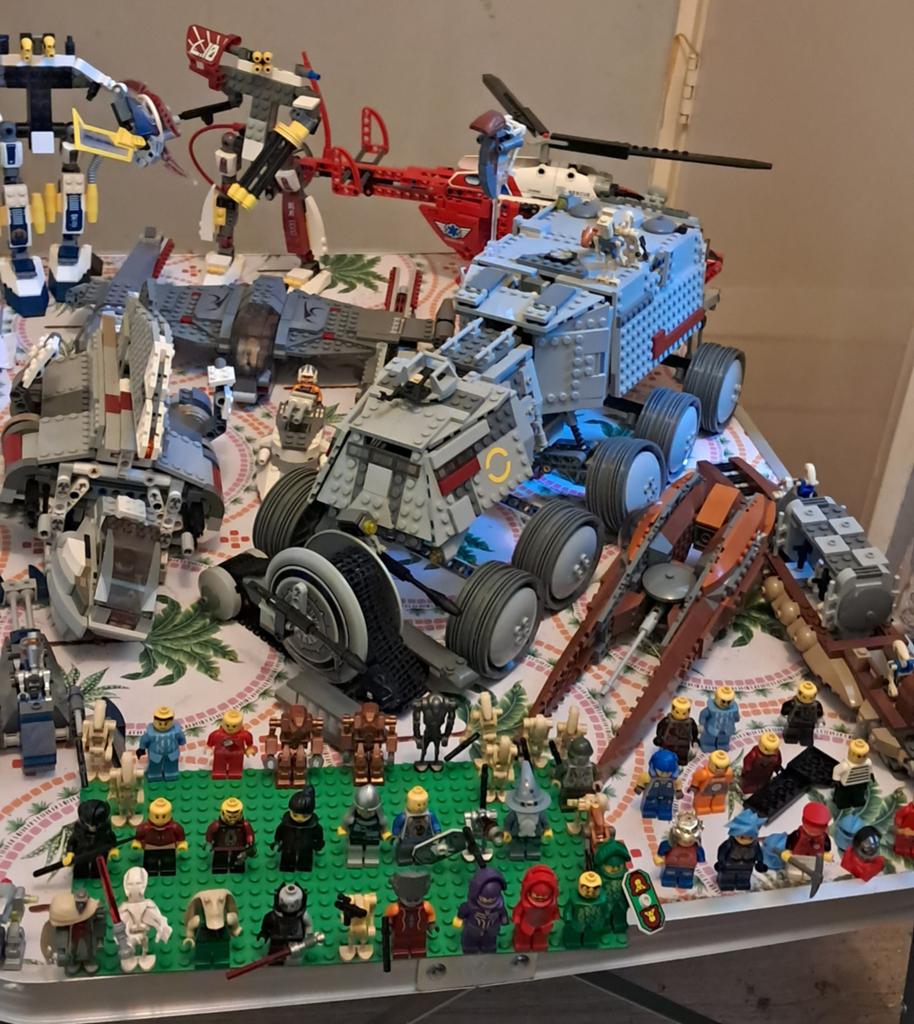 Grote LEGO Star Wars collectie met voertuigen en figuren, Ophalen of Verzenden