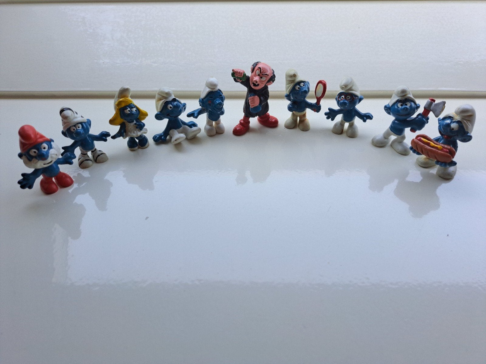 Originele schleich smurfen, Ophalen of Verzenden, Gebruikt, Verschillende Smurfen, Poppetje, Figuurtje of Knuffel