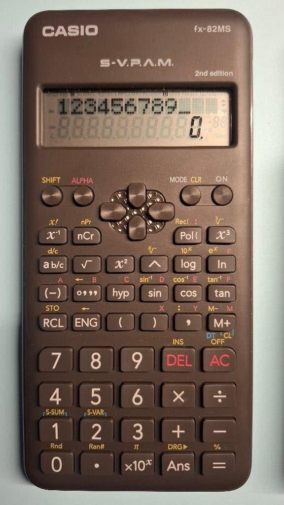 Casio FX-82MS 2nd edition, Diversen, Verzenden, Zo goed als nieuw
